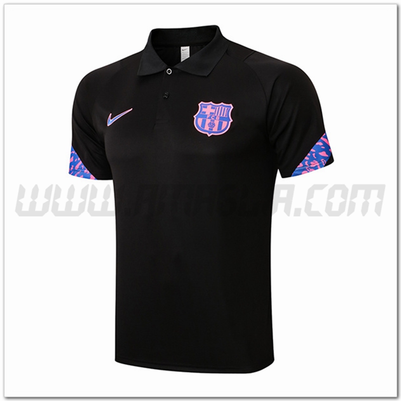 Maglia Polo FC Barcellona Nero 2022 2023