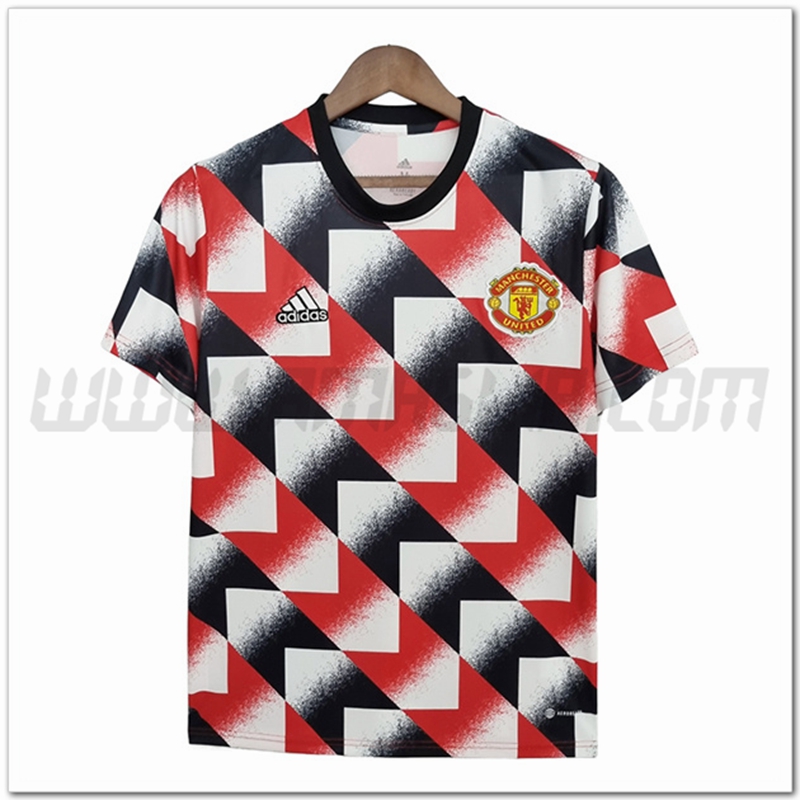Maglia Allenamento Manchester United Motivo geometrico 2022 2023