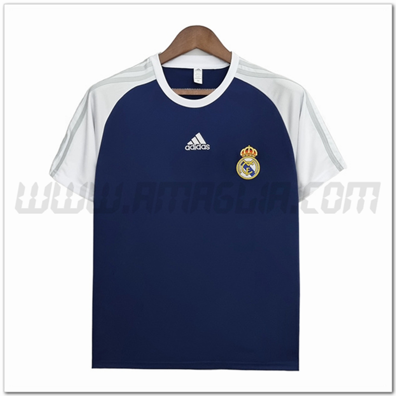Maglia Allenamento Real Madrid Bianco/Blu 2022 2023