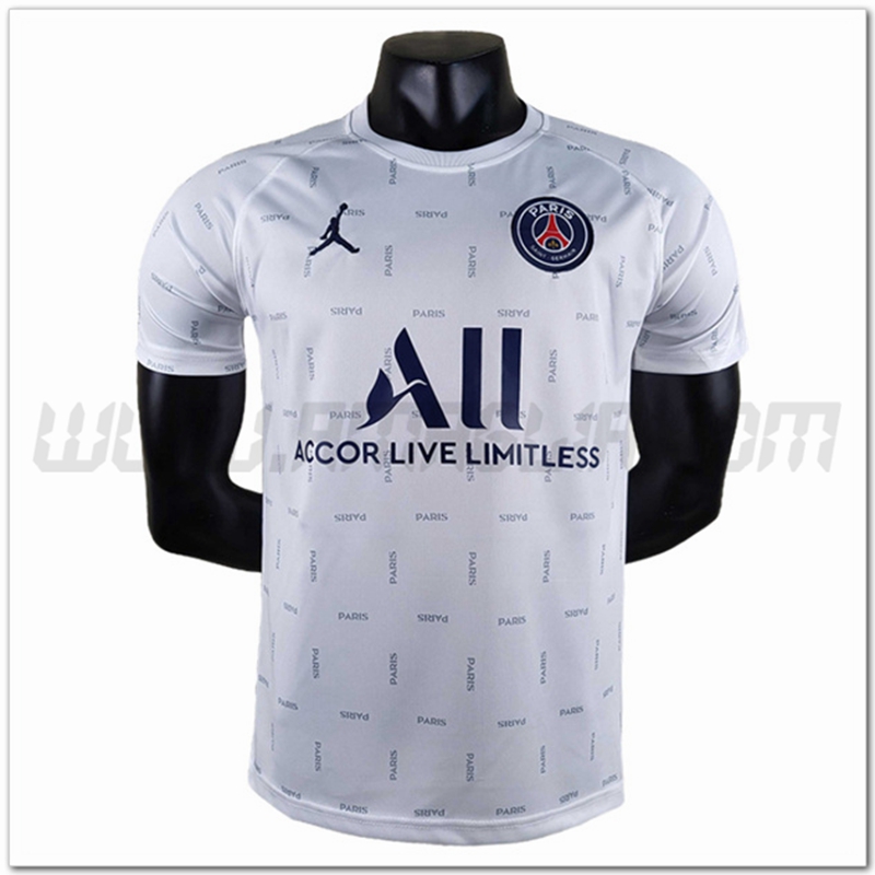 Maglia Allenamento Jordan PSG Bianco 2022 2023