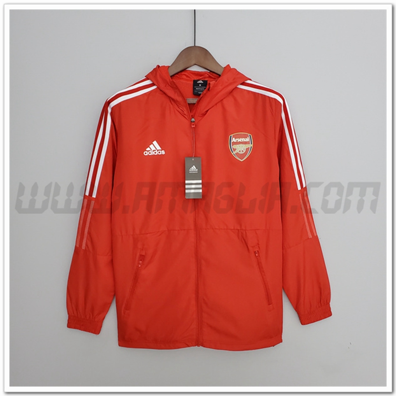 Giacca a Vento Arsenal Rosso 2022 2023