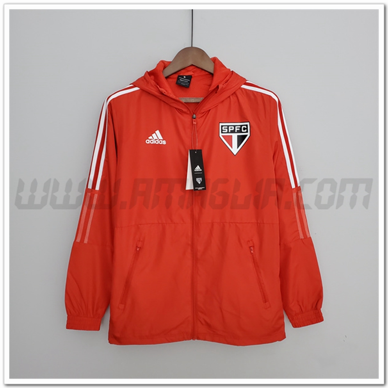 Giacca a Vento Sao Paulo FC Rosso 2022 2023