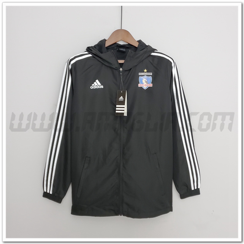 Giacca a Vento Colo Colo Nero 2022 2023