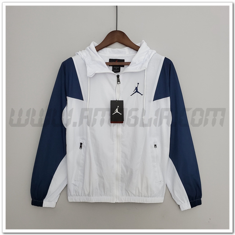 Giacca a Vento Jordan Bianco 2022 2023