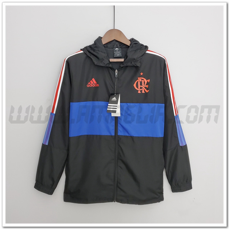 Giacca a Vento Flamengo Blue/Nero 2022 2023