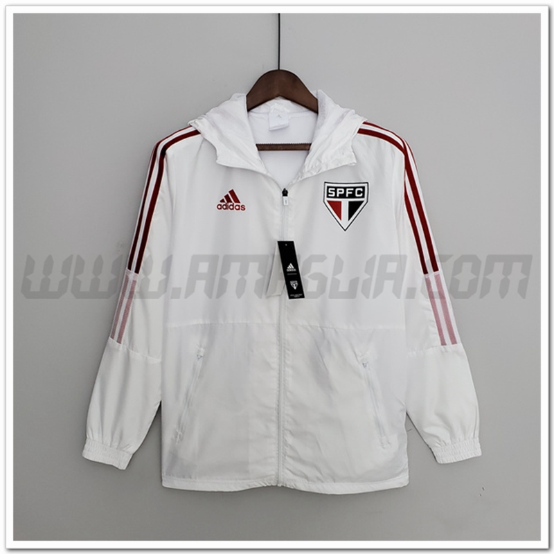 Giacca a Vento Sao Paulo FC Bianco 2022 2023