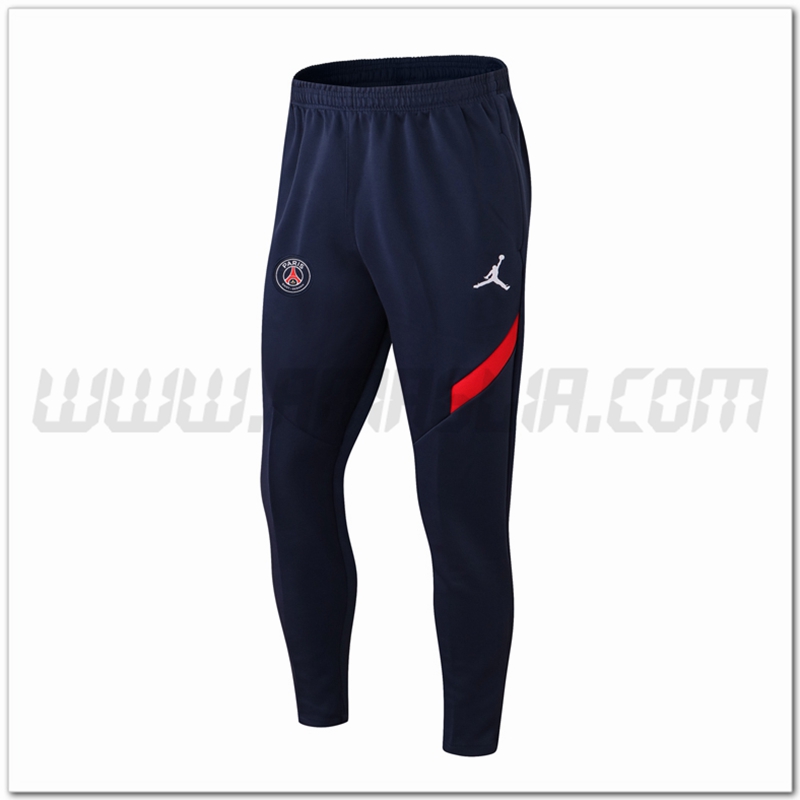 Pantaloni Allenamento Jordan PSG Blu marino 2022 2023 -7