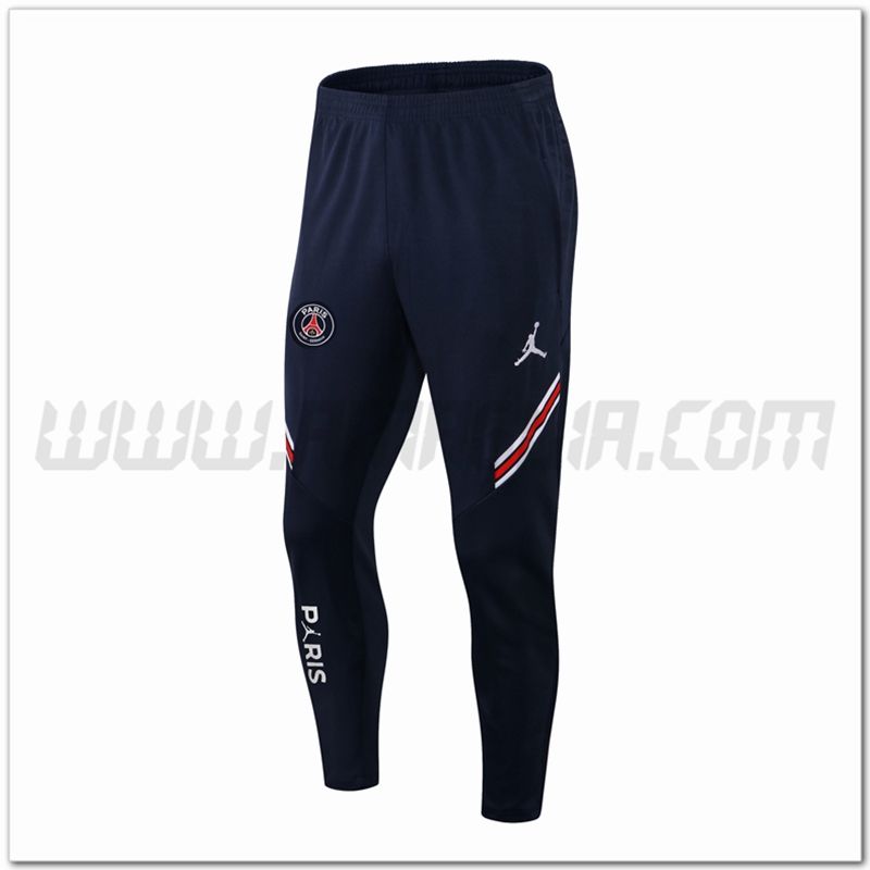 Pantaloni Allenamento Jordan PSG Blu marino 2022 2023 -8