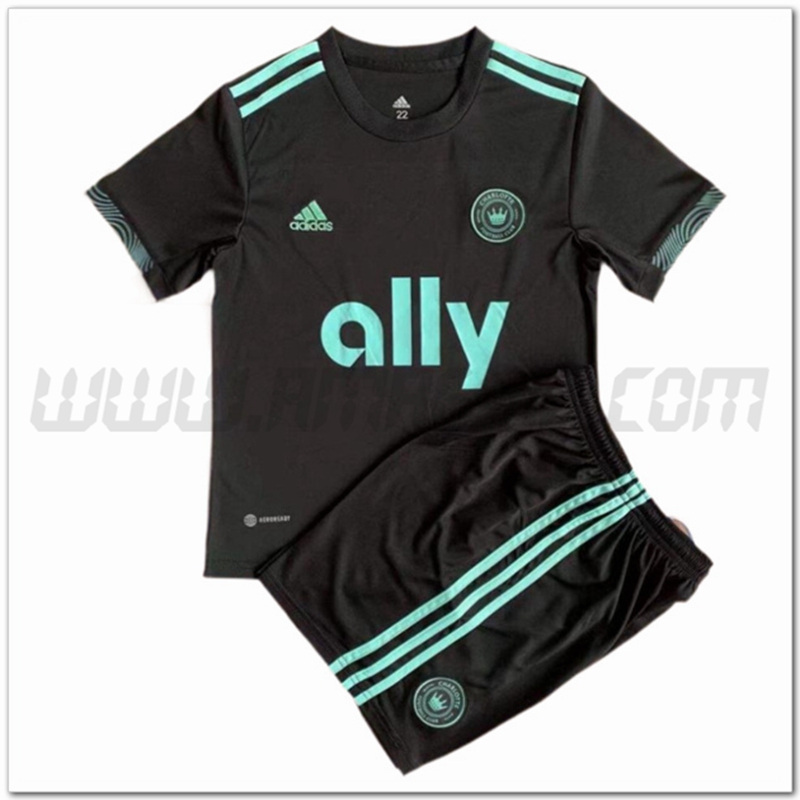 Kit Maglia Charlotte FC Bambino Seconda 2022 2023
