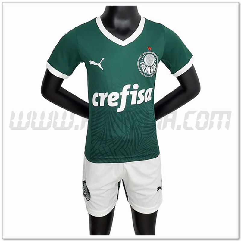 Kit Maglia Palmeiras Bambino Prima 2022 2023