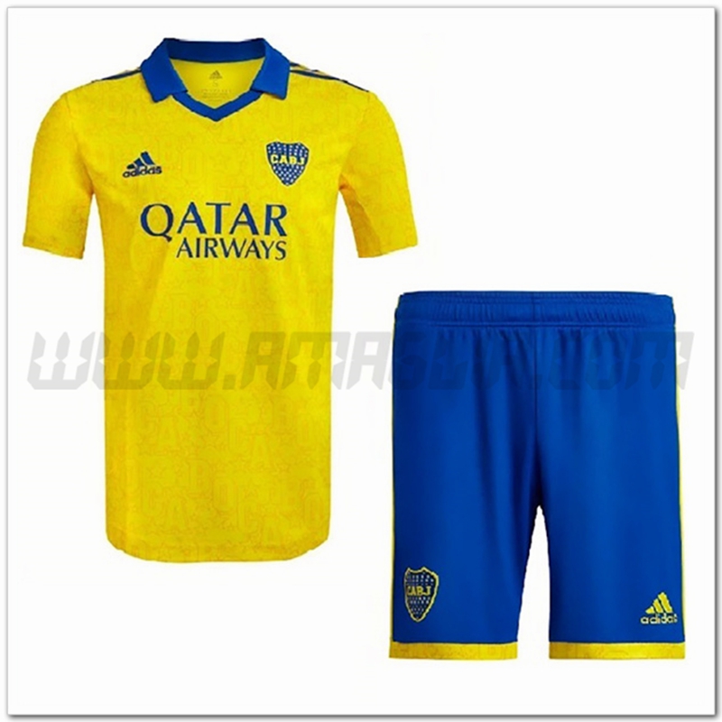 Kit Maglia Boca Juniors Bambino Terza 2022 2023