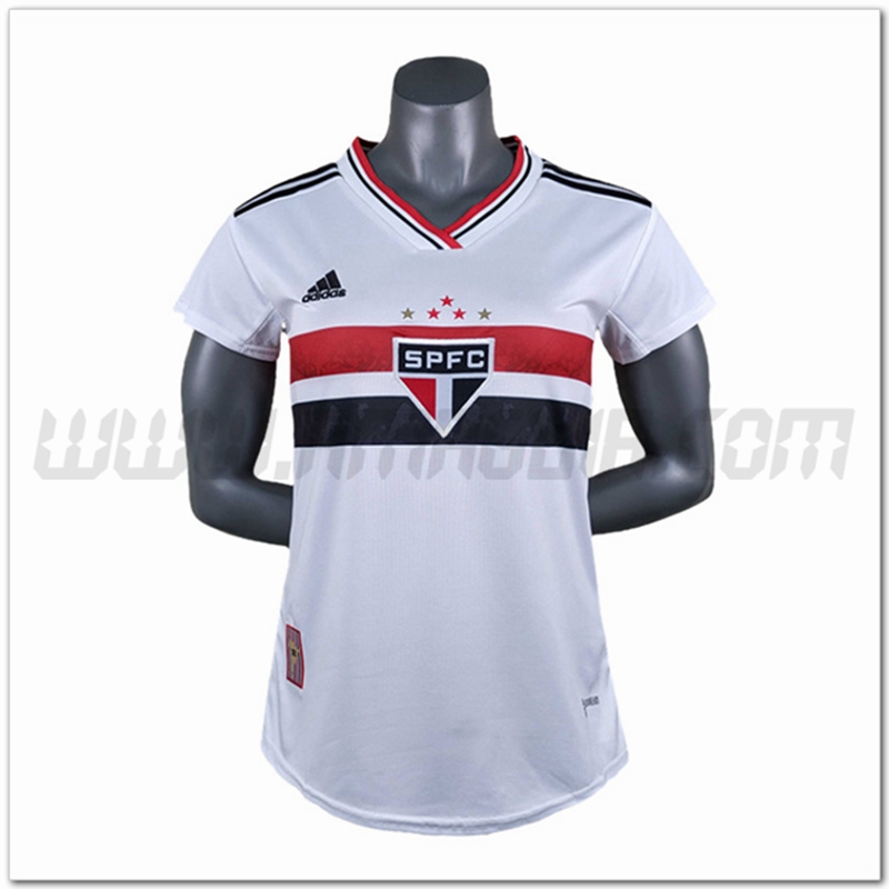 Prima Maglia Sao Paulo FC Donne 2022 2023