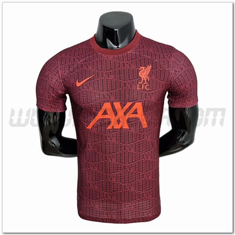 Maglia Allenamento FC Liverpool Versione giocatore Brun 2022 2023