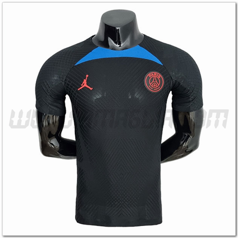 Maglia Allenamento Jordan PSG Edizione giocatore Nero 2022 2023