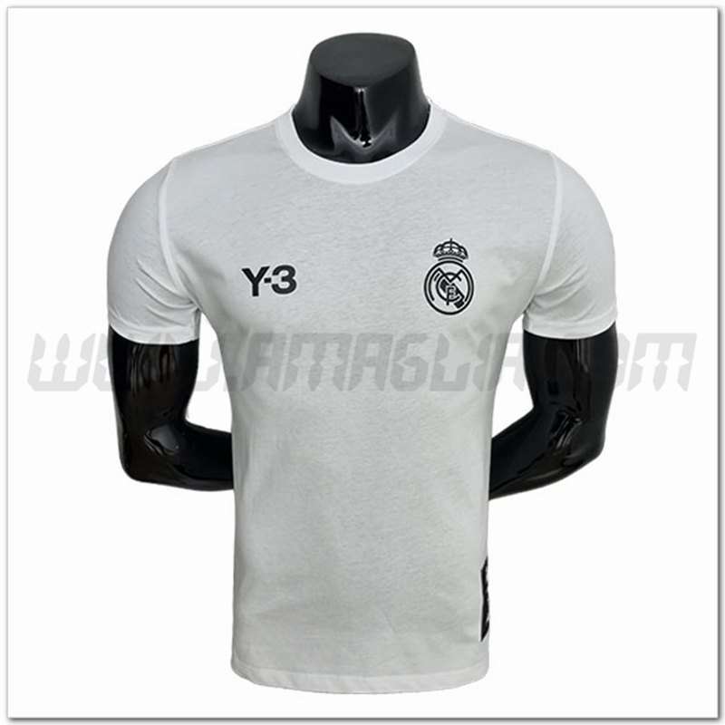 Maglia Allenamento Real Madrid Y3 Bianco 2022 2023
