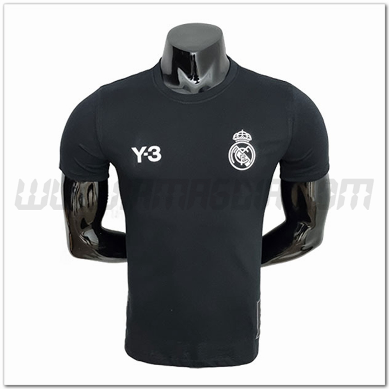 Maglia Allenamento Real Madrid Y3 Nero 2022 2023