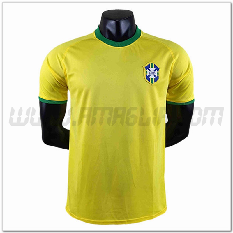 Prima Maglia Brasile Retro Mondiali 1970