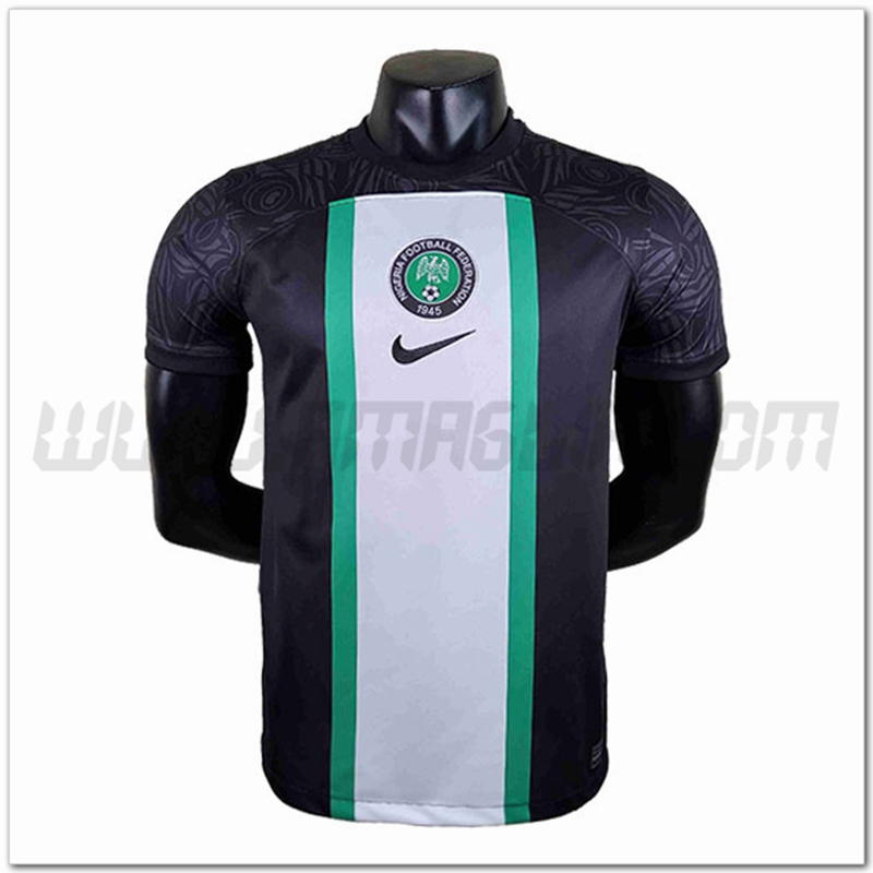 Maglia Squadra Nigeria 2022 2023 Nero/Bianco