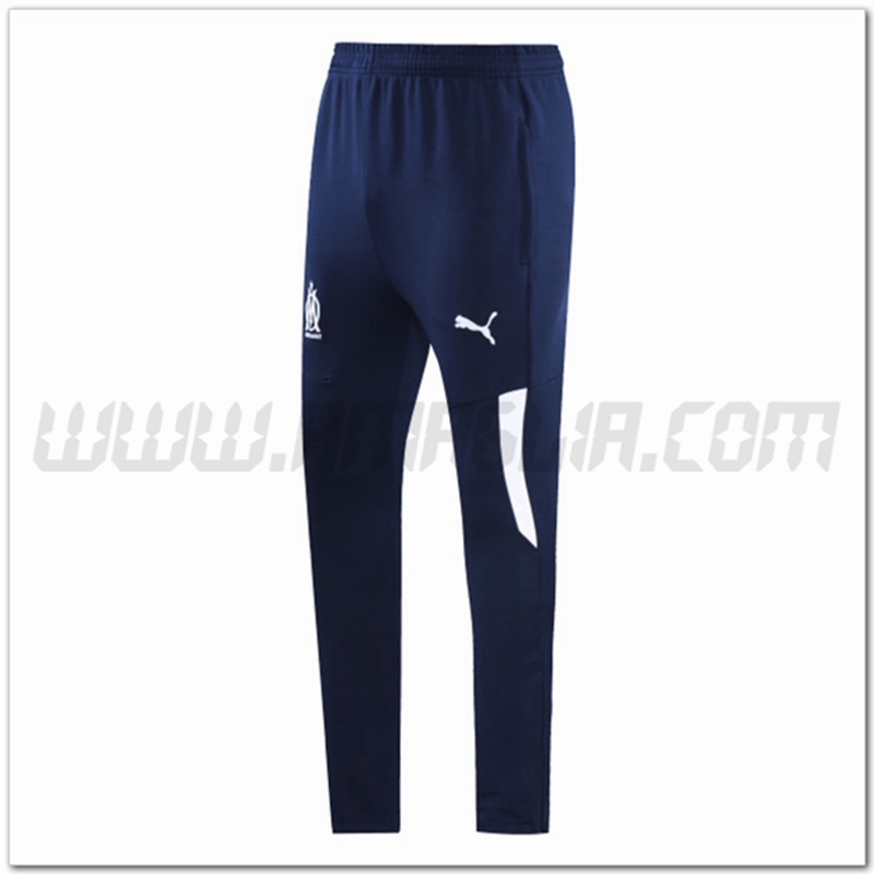 Pantaloni Allenamento Marsiglia OM Blu Marina 2022 2023