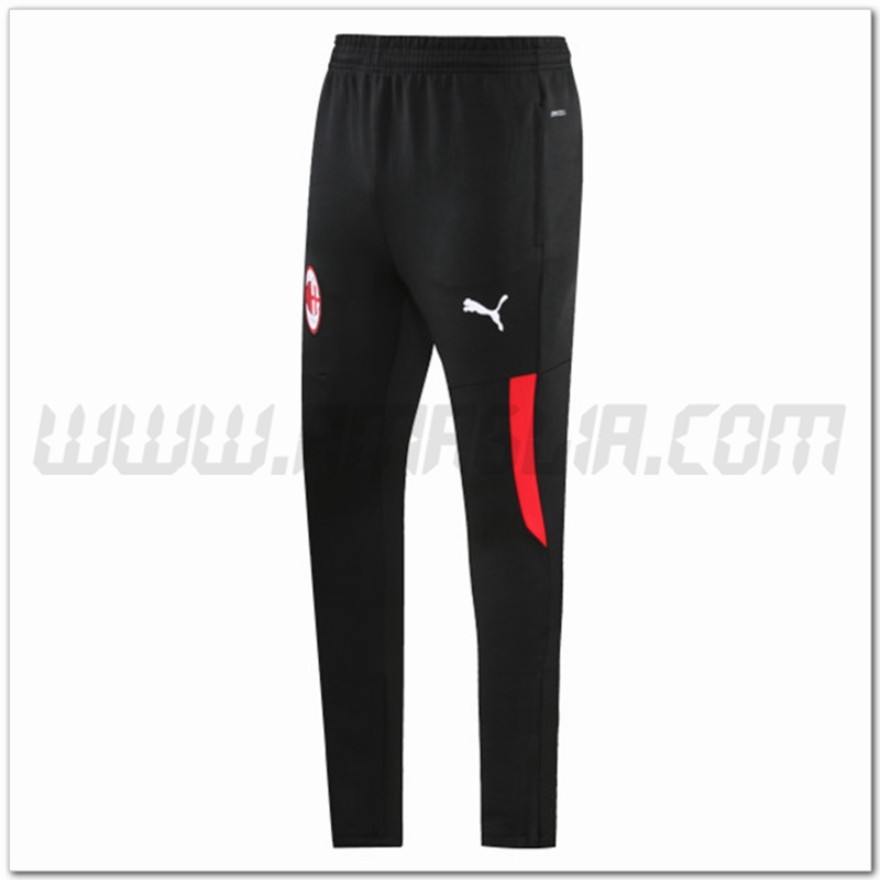 Pantaloni Allenamento AC Milan Nero 2022 2023