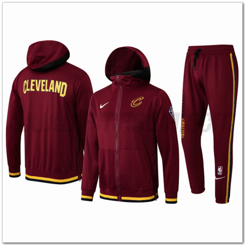 Tuta Allenamento Cleveland Cavaliers Rosso 2022