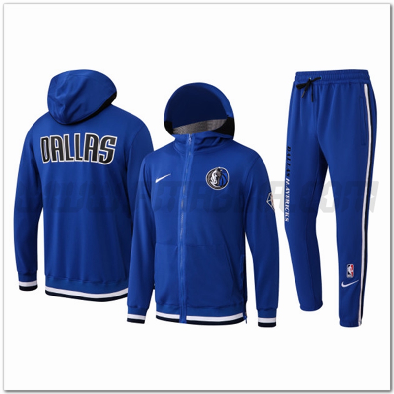 Tuta Allenamento Dallas Mavericks Blu 2022