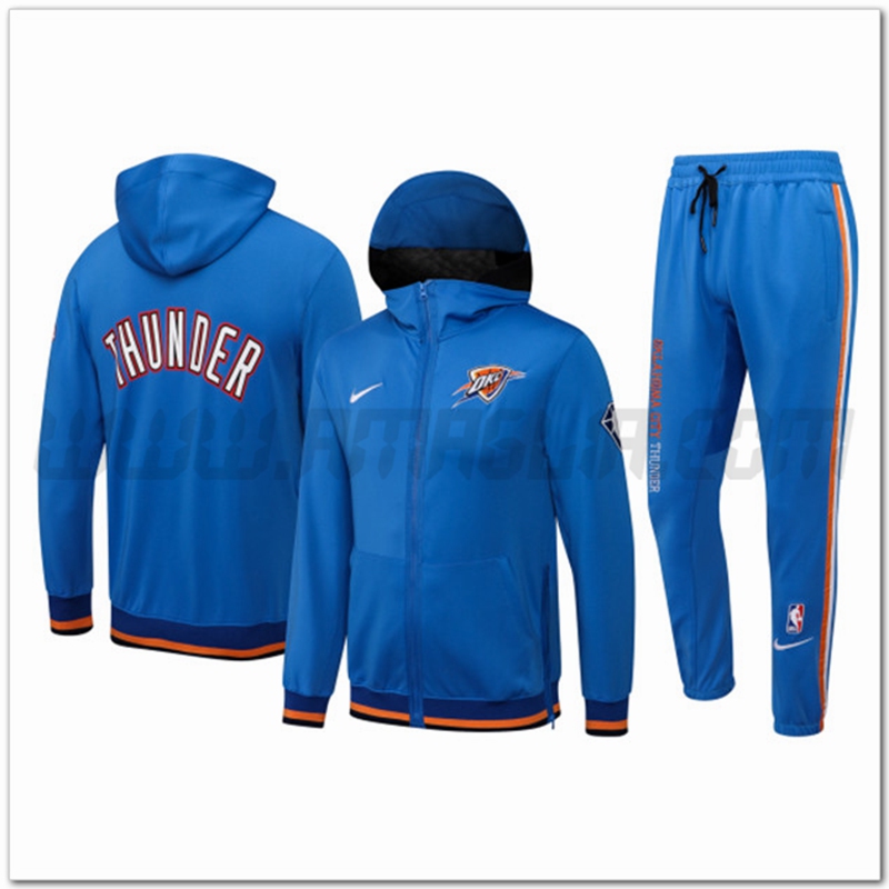 Tuta Allenamento Oklahoma City Thunder Blu 2022