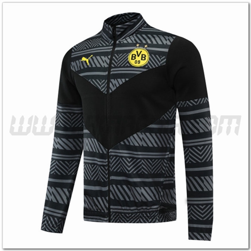 Giacca Calcio Dortmund BVB Nero 2022 2023