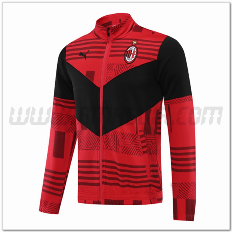 Giacca Calcio AC Milan Rosso 2022 2023