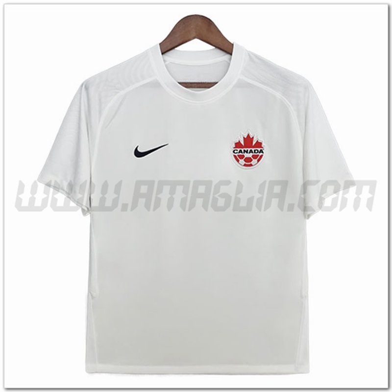 Seconda Maglia Calcio Canada Mondiali 2022