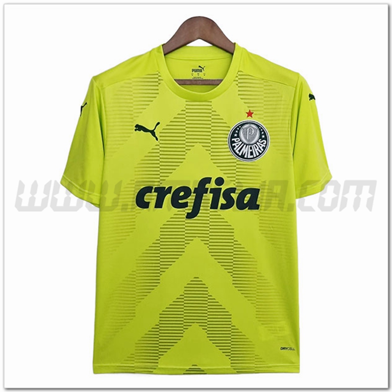Maglia Portiere Palmeiras 2022 2023 Giallo