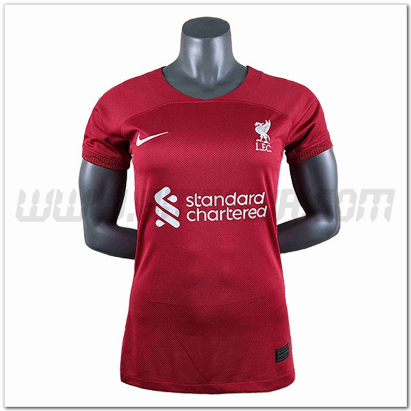Prima Maglia FC Liverpool Donne 2022 2023