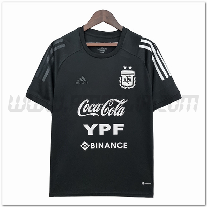 Maglia Allenamento Argentina Nero 2022 2023
