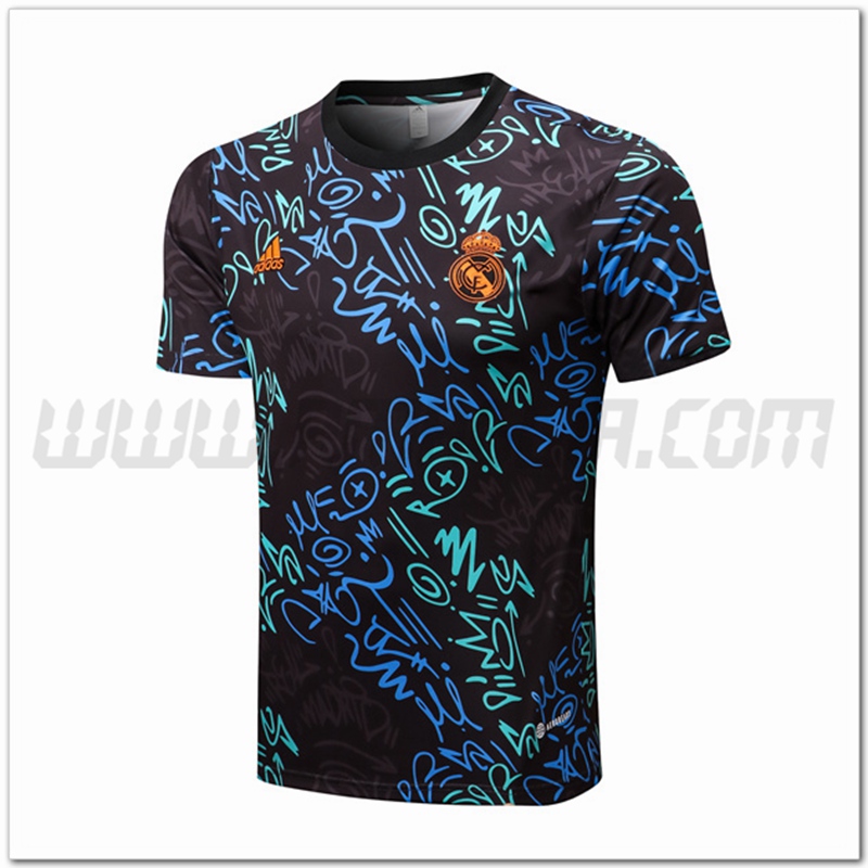 Maglia Allenamento Real Madrid Nero 2022 2023