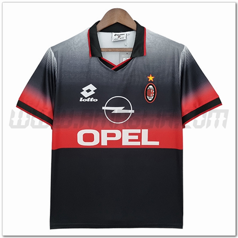 Maglia AC Milan Retro 1995/1996 Nero