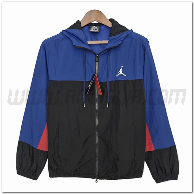 Giacca a vento Jordan PSG Nero/Blue 2022 2023