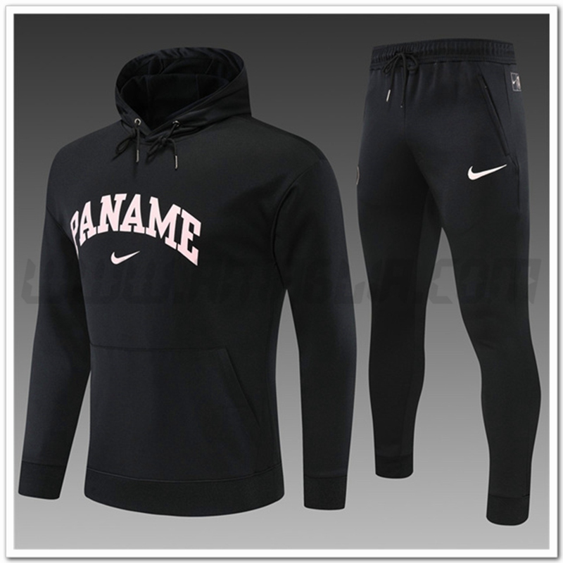 Tuta Giacca con Cappuccio NK Jordan PSG Bambino Nero 2022 2023