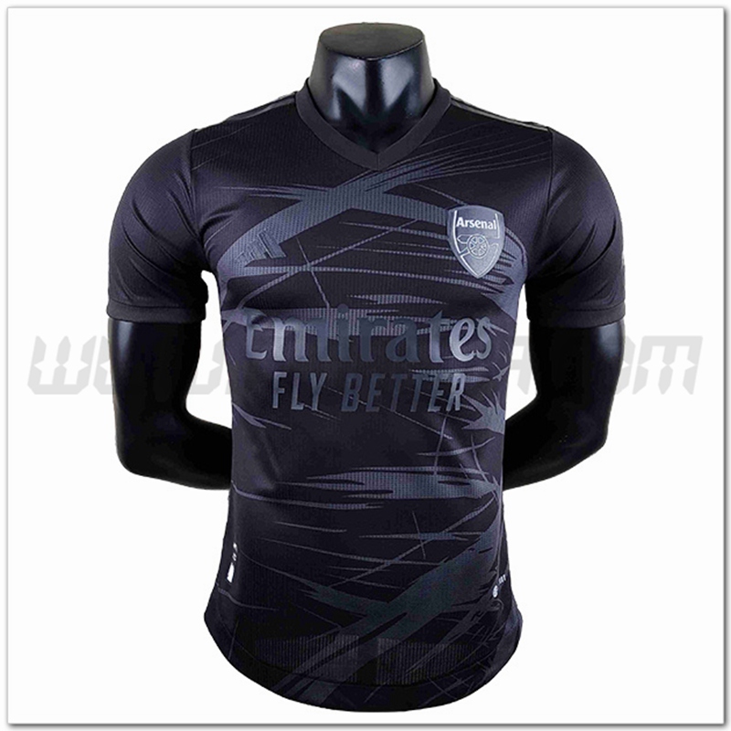 Maglia Arsenal Edizione giocatore 2022 2023 Nero
