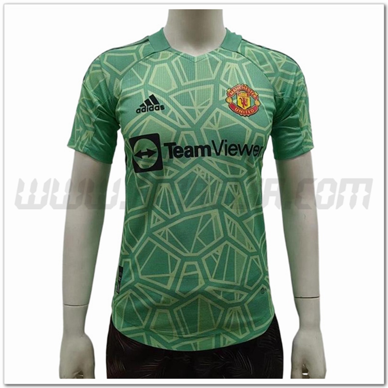 Maglia Portiere Manchester United 2022 2023 Verde