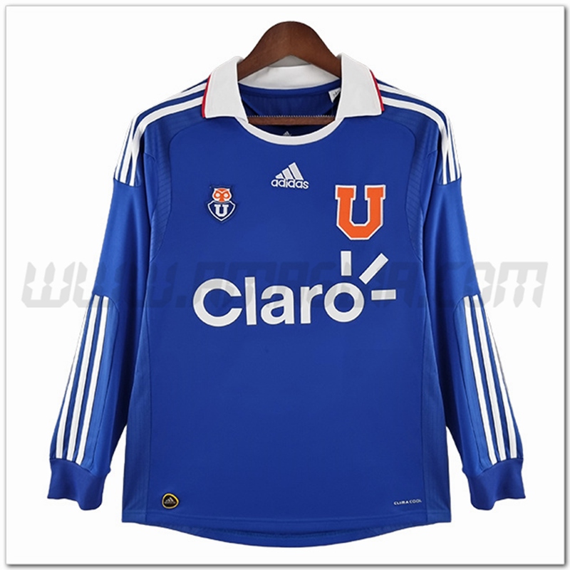 Prima Maglia Universidad De Chile Retro Maniche lunghe 2011