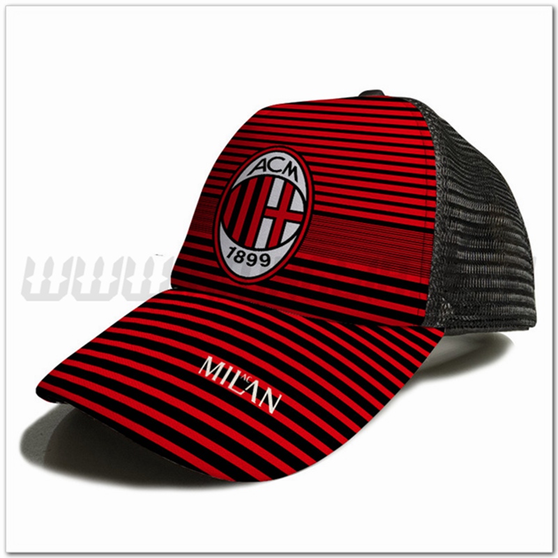 Cappellino da Calcio AC Milan Rosso 2023