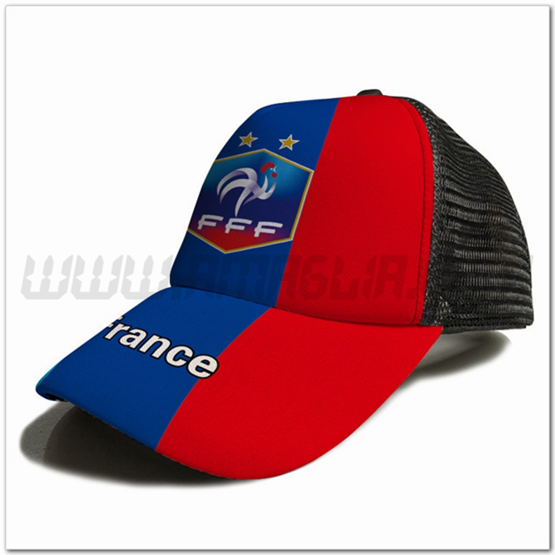 Cappellino da Calcio Francia Bianco 2023
