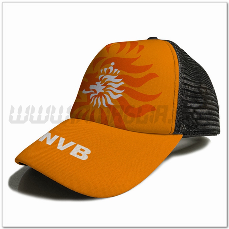 Cappellino da Calcio Paesi Bassi Arancia 2023