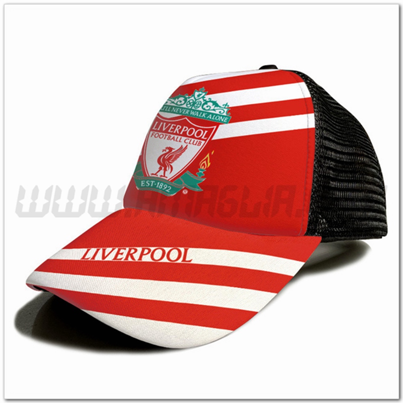 Cappellino da Calcio FC Liverpool Rosso 2023