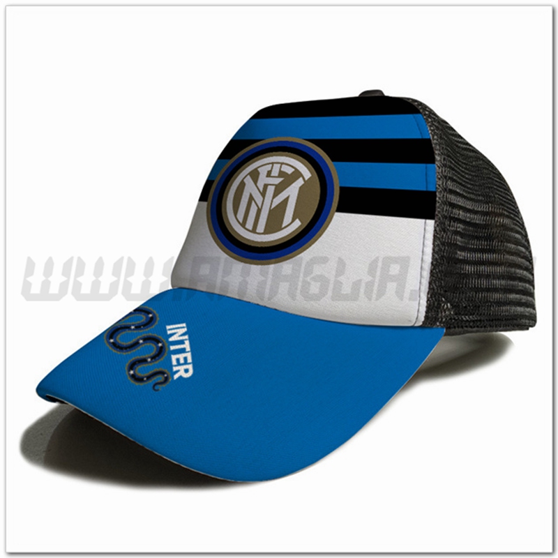 Cappellino da Calcio Inter Milan Blu 2023