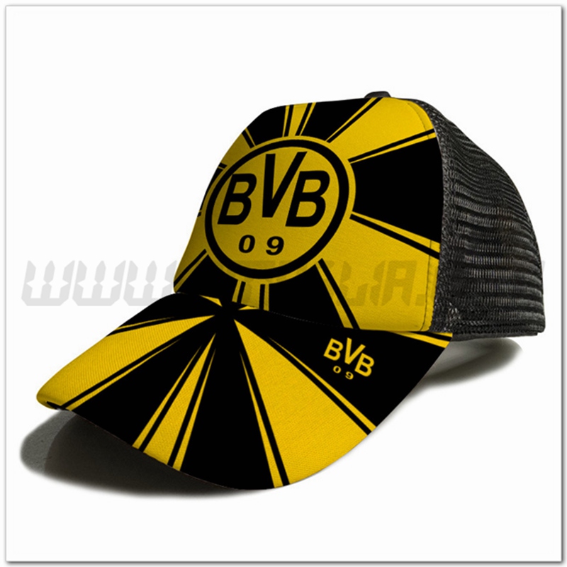 Cappellino da Calcio Dortmund BVB Giallo/Nero 2023