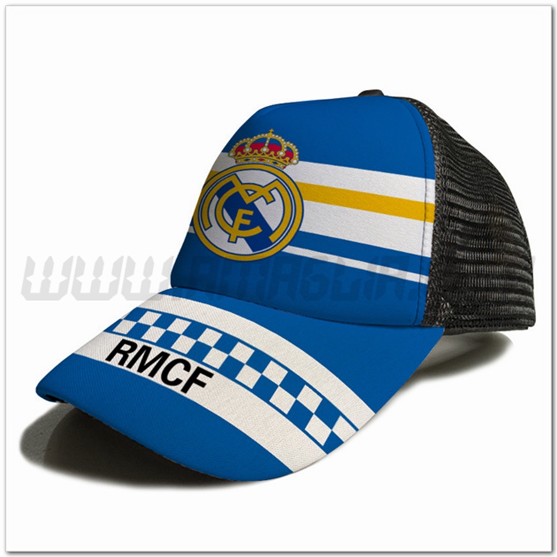 Cappellino da Calcio Real Madrid Blu/Bianco 2023