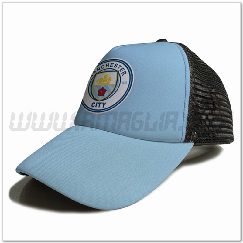 Cappellino da Calcio Manchester City Blu 2023