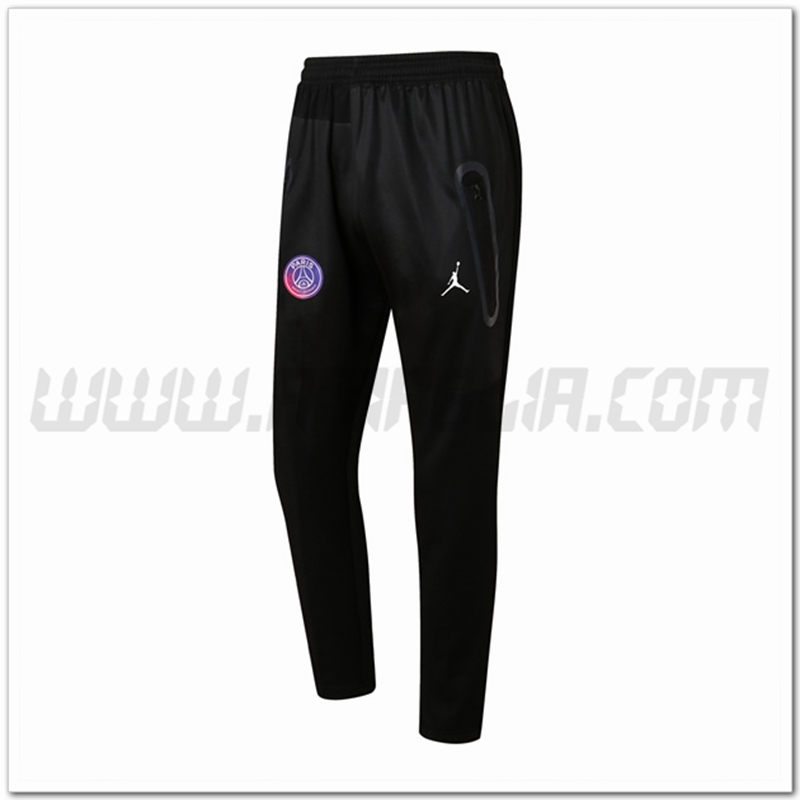 Pantaloni Allenamento Jordan PSG Nero 2022 2023