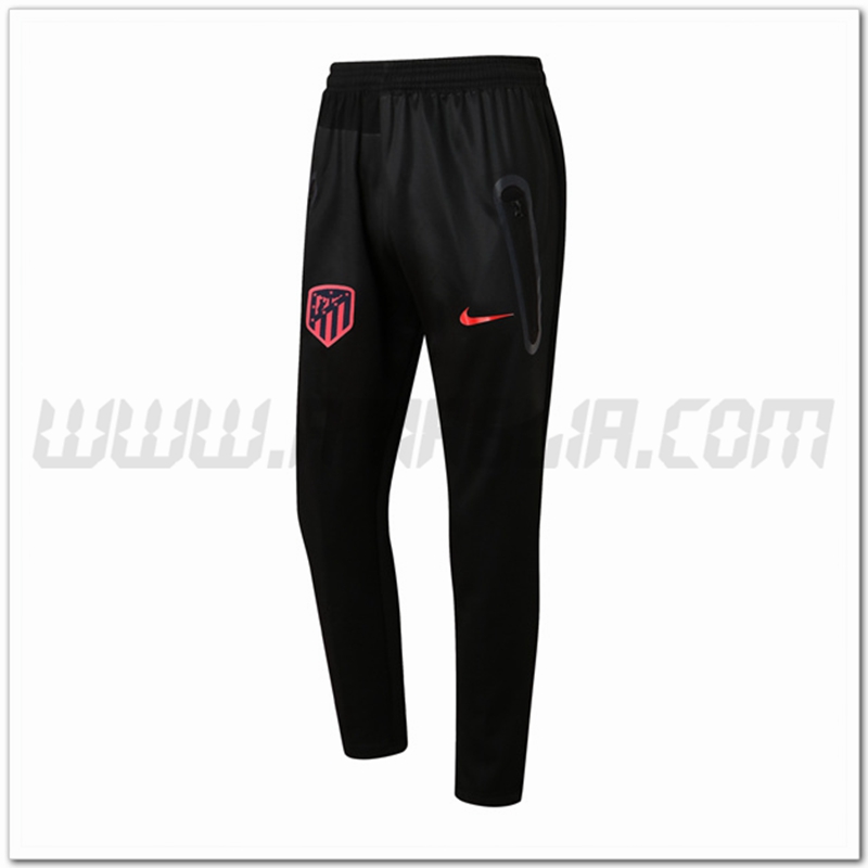 Pantaloni Allenamento Atletico Madrid Nero 2022 2023